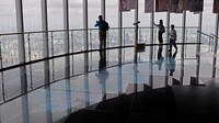 Dari ketinggian ini, Anda akan dibuat terkagum-kagum oleh lansekap perkotaan Shanghai.