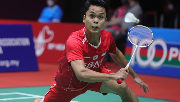 Anthony Ginting di Malaysia Masters 2022.