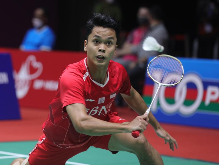 Anthony Ginting di Malaysia Masters 2022.