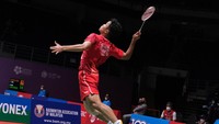 Selepas interval, Anthony mampu meraih lima poin beruntun untuk berbalik unggul 13-12. Anthony mampu mempertahankan keunggulan hingga menang 22-20.