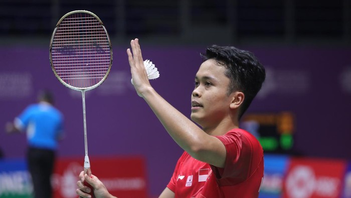 Anthony Ginting di Malaysia Masters 2022.