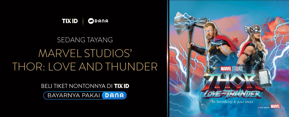 Beli Tiket Thor Pakai DANA