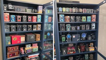 Koleksi kamera jadul. Dok. Boredpanda