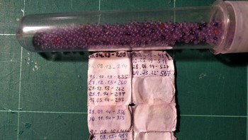 Ada lagi nih yang aneh tapi nyata, koleksi bola kecil dari pulpen. Dok. Boredpanda