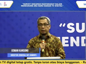 Kominfo Tegaskan Siaran TV Analog d Indonesia Berakhir 2 November