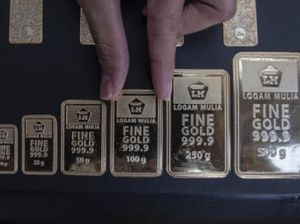 Harga Emas Hari Ini Turun! Dijual Jadi Laku Segini