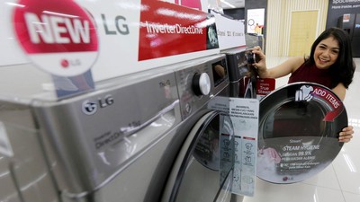 Industri Mesin Cuci Laris Manis Jelang Musim Hujan
