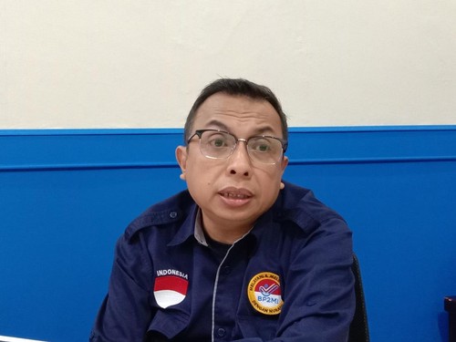 Kepala Badan Perlindungan Pekerja Migran Indonesia (BP2MI) NTB, Abri Danar Prabawa, ditemui detikBali di kantornya, Mataram, NTB, Rabu (6/7/2022).