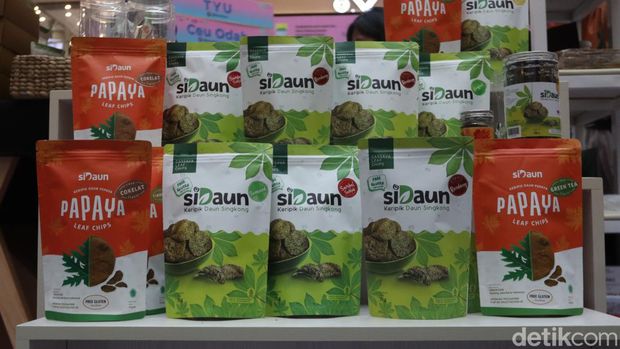 Keripik daun singkong SiDaun.