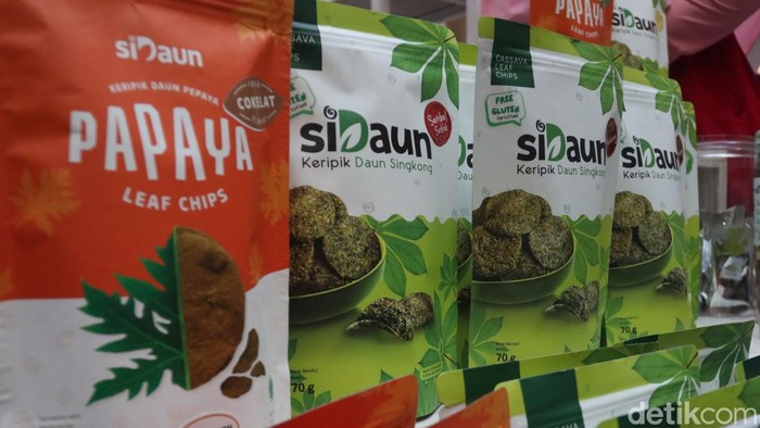 Keripik daun singkong SiDaun.