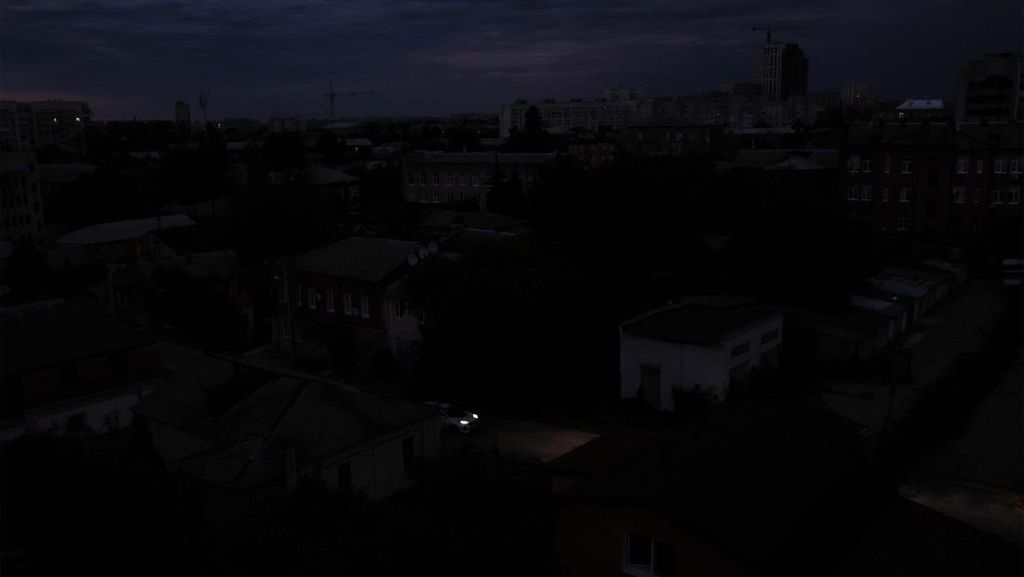 Malam Mencekam di Kota Kharkiv