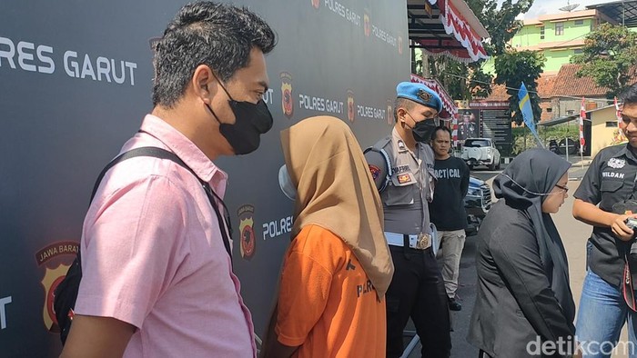 Pelaku penipuan di Garut.