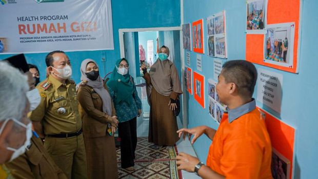 Peresmian Rumah Gizi di Medan. (foto: istimewa)