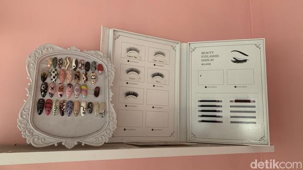Ragam Nail Art dan Eyelash Extension