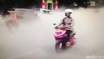 Silent Hill di Tangerang, Penampakan Jalan Diselimuti Gas Putih