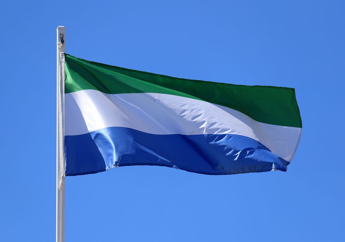 Ilustrasi bendera Sierra Leone. Foto: PA Images via Getty Images/Mike Egerton - PA Images