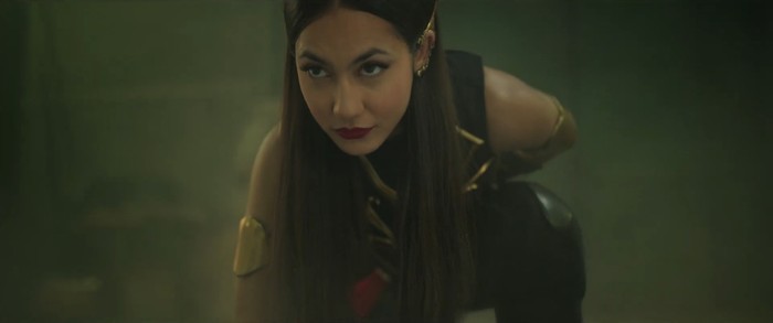 Pevita Pearce dalam teaser trailer Sri Asih.