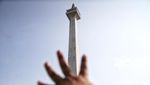 Pilu Kilau Tugu Monas Pudar, Ternoda Bercak Hitam dan Kusam