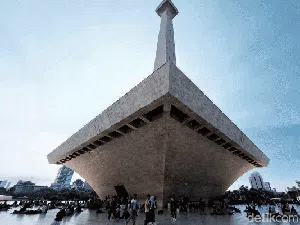 Monas yang Makin Tua, Anggaran Pembersihan Ada di Tahun Depan