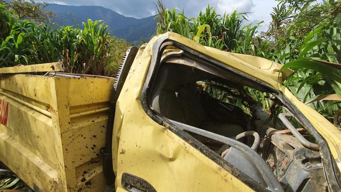 Truk masuk jurang di Papua sebabkan 6 orang tewas (Dok. Istimewa).