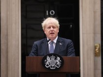 Momen Boris Johnson Umumkan Pengunduran Diri