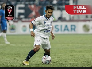 Arema Menang Setelah Habis Digempur PSIS di Babak Pertama