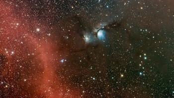 Messier 78 oleh David Loose. M78 adalah nebula refleksi di dekat Orion. Gambar ini juga menyertakan nebula NGC 2064, NGC 2067, dan NGC 2071. Foto: Astronomy Photographer of the Year