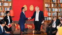 Presiden Joko Widodo bertemu dengan PM Inggris Boris Johnson di sela-sela pelaksanaan G7, di Elmau, Jerman, Senin 27 Juni 2022 lalu.