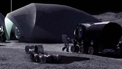 Keren! NASA Bikin Bungker di Bulan Pakai Printer 3D