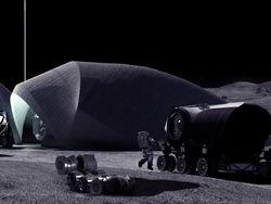 Keren! NASA Bikin Bungker di Bulan Pakai Printer 3D