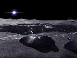 Keren! NASA Bikin Bungker di Bulan Pakai Printer 3D