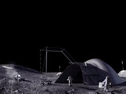 Keren! NASA Bikin Bungker di Bulan Pakai Printer 3D