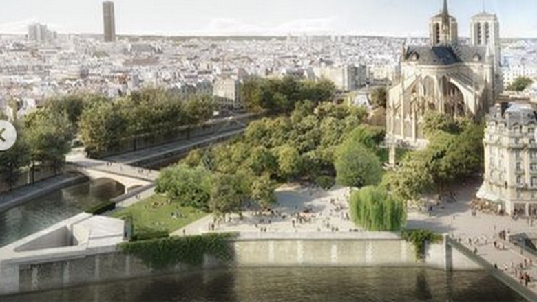 Desain terbaru Notre Dame oleh Bureau Bas Smets