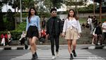Potret Fenomena Citayam Fashion Week di Jakarta