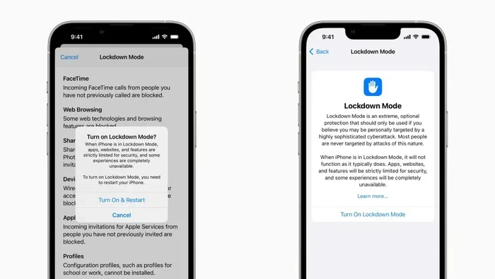 Lockdown mode iphone как включить