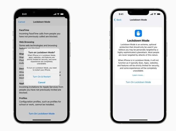 Fitur Lockdown Mode di iPhone