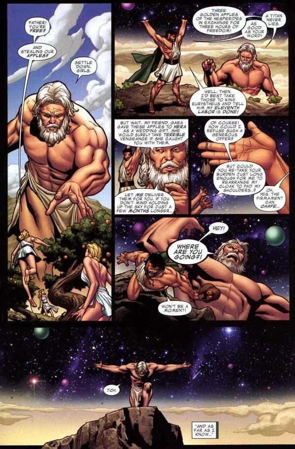 Hercules dalam Marvel Comics.