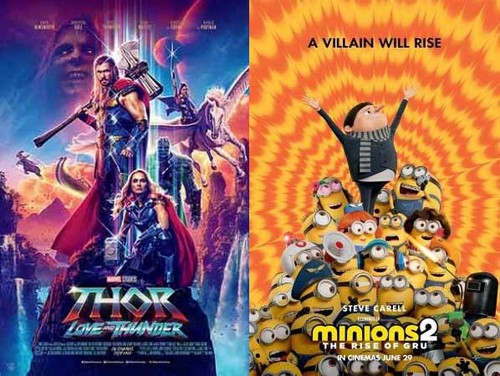 Jadwal Film XXI di Denpasar 7 Juli 2022, Terbaru Thor-Minions