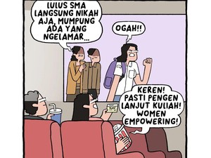 Komik Grontol Sindir Arawinda yang Dituding Jadi Pelakor
