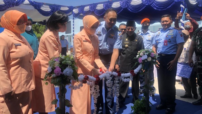 KSAU Marsekal Fadjar Prasetyo meresmikan MTs Angkasa di Morotai