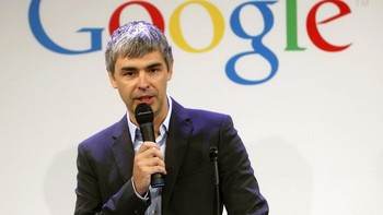 Larry Page pada tahun 2010 saat masih menjadi CEO Google. Ia kemudian diketahui mengalami masalah kesehatan di pita suaranya sehingga suaranya sempat menghilang. Foto: Associated Press