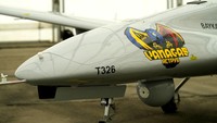 Drone canggih itu dapat membawa persenjataan sampai 150 kilogram dan melancarkan serangan terhadap tank ataupun bunker lawan.