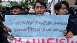 Aksi Mahasiswa Pontianak Gugat RKUHP
