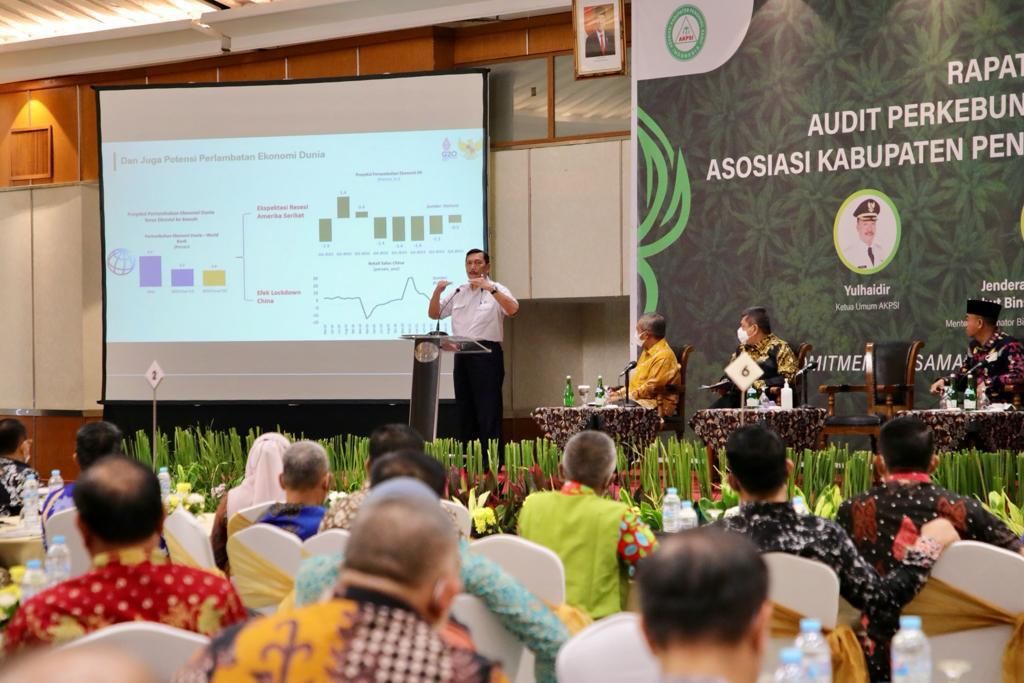 Menteri Koordinator Bidang Maritim dan Investasi (Menko Marves) Luhut Binsar Pandjaitan
