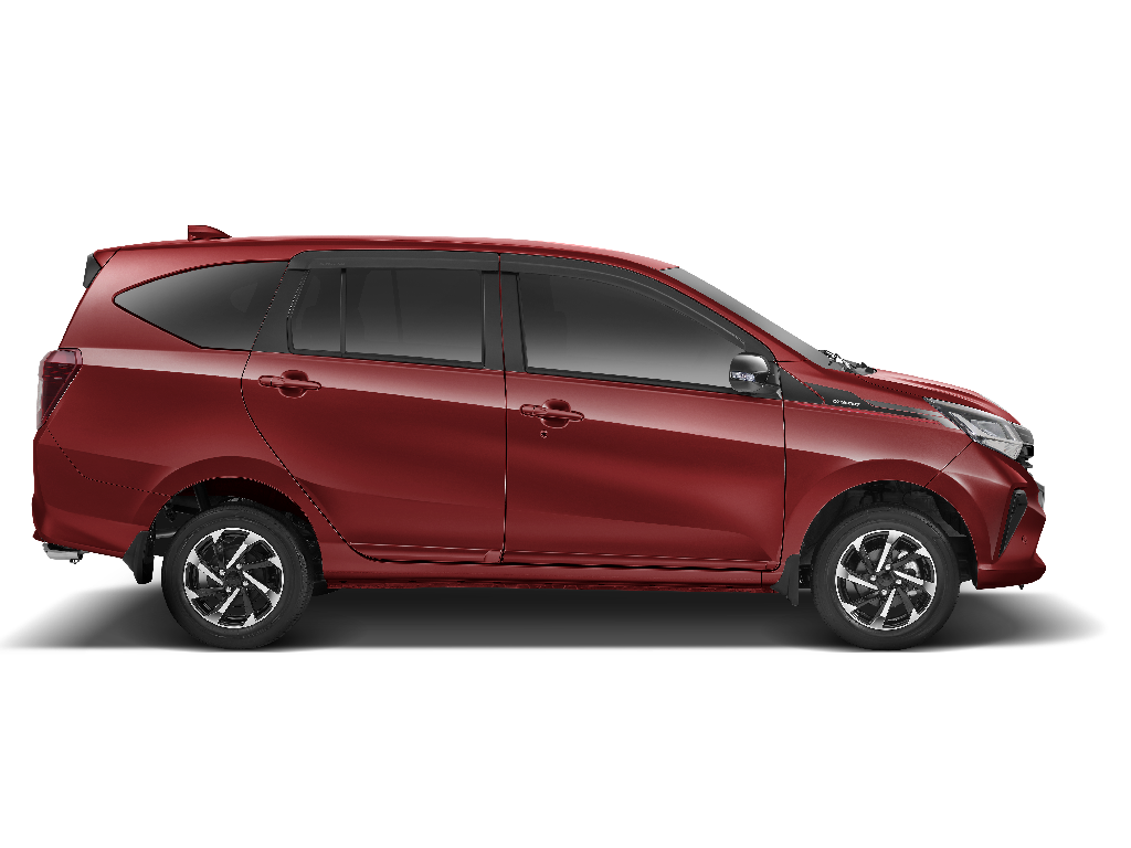 New Daihatsu Sigra Scarlett Red Metallic