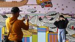 Ada Mural Baru di Terowongan Kendal Jakpus, Palu Thor Paling Favorit