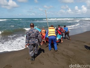 Satu Santri yang Terseret Arus di Pangandaran Ditemukan Tewas