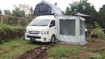 Menjajal Berkemah dengan Campervan di Bandung, Bak Sultan!