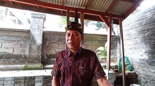 Pokli Gubernur Bali Bidang Kelautan dan Perikanan, Ketut Sudiarta, saat ditemui di Dinas Kelautan dan Perikanan Provinsi Bali, Kamis (7/7/2022).