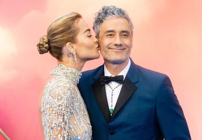 Rita Ora LONDON, ENGLAND - JULY 05: Rita Ora and Taika Waititi attend the UK Gala screening of